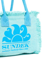 Tote Bag Con  Effetto Stone Washed Miami Blue Java 