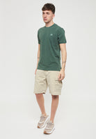 T-Shirt New Dey Girocollo Tinto Capo Con Logo Pine 01 