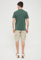 T-Shirt New Dey Girocollo Tinto Capo Con Logo Pine 01 