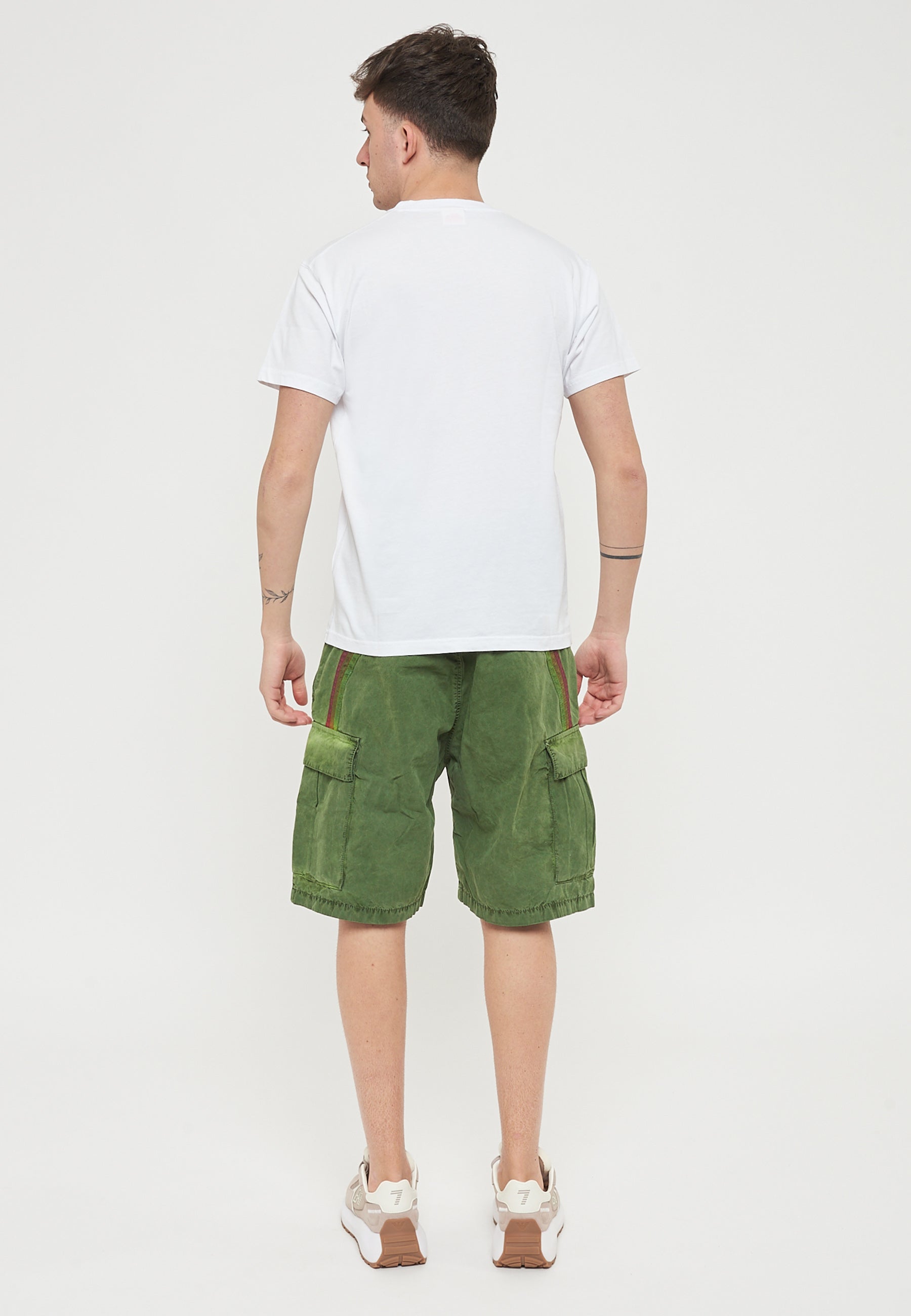 T-Shirt Con Tasca White 01 