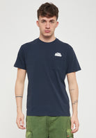 T-Shirt Con Tasca Navy 01 