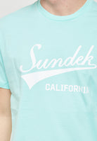 T-Shirt con Scritta Sundek Fresh 
