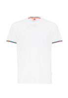 T-Shirt Finn Girocollo Con Taschino White 