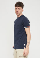 T-Shirt Finn Girocollo Con Taschino Alisei 01 