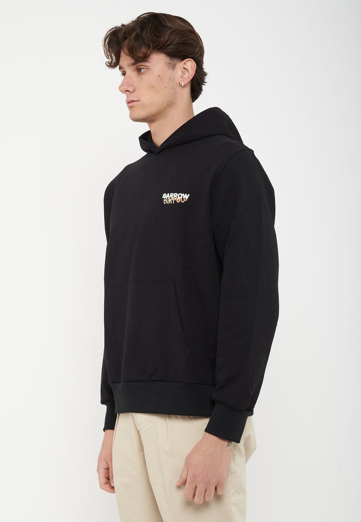 Barrow Felpa Hoodie Black 