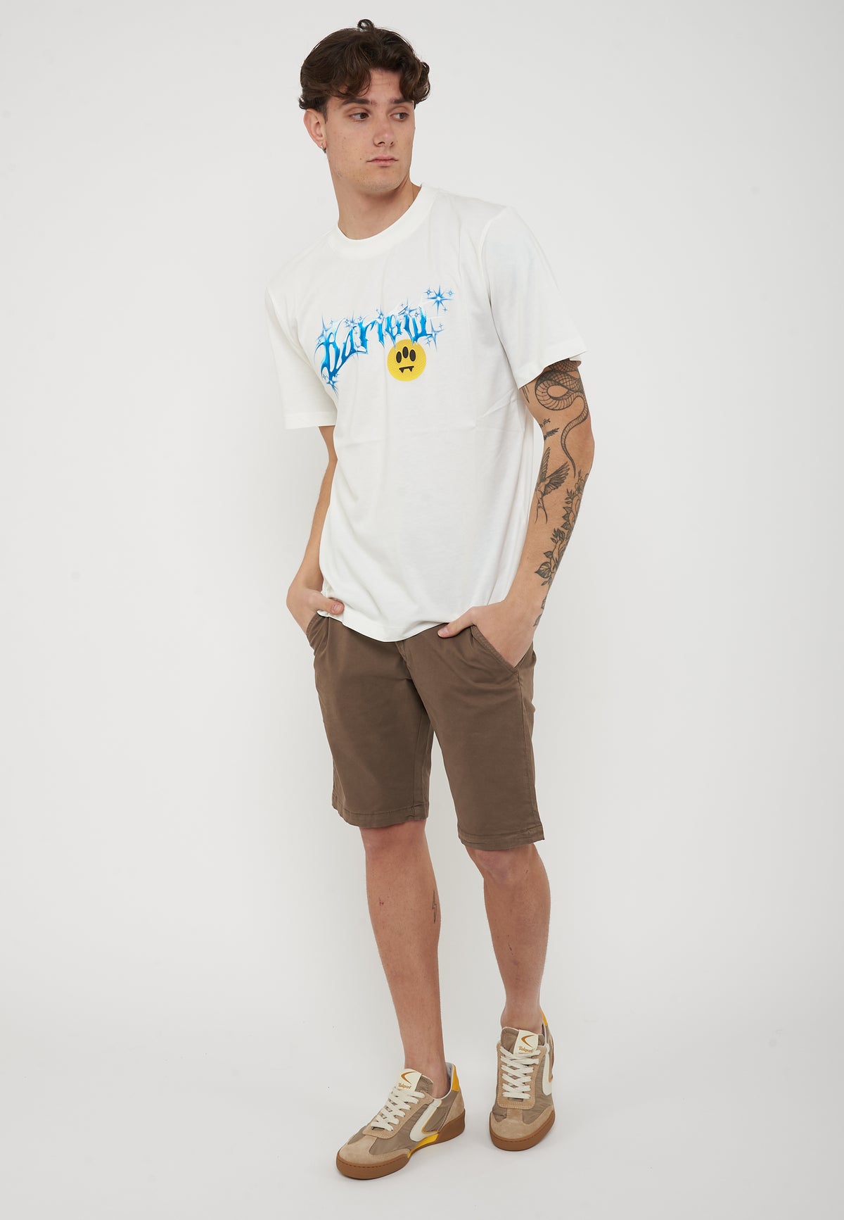 Barrow Jersey T-Shirt Black Coconut 