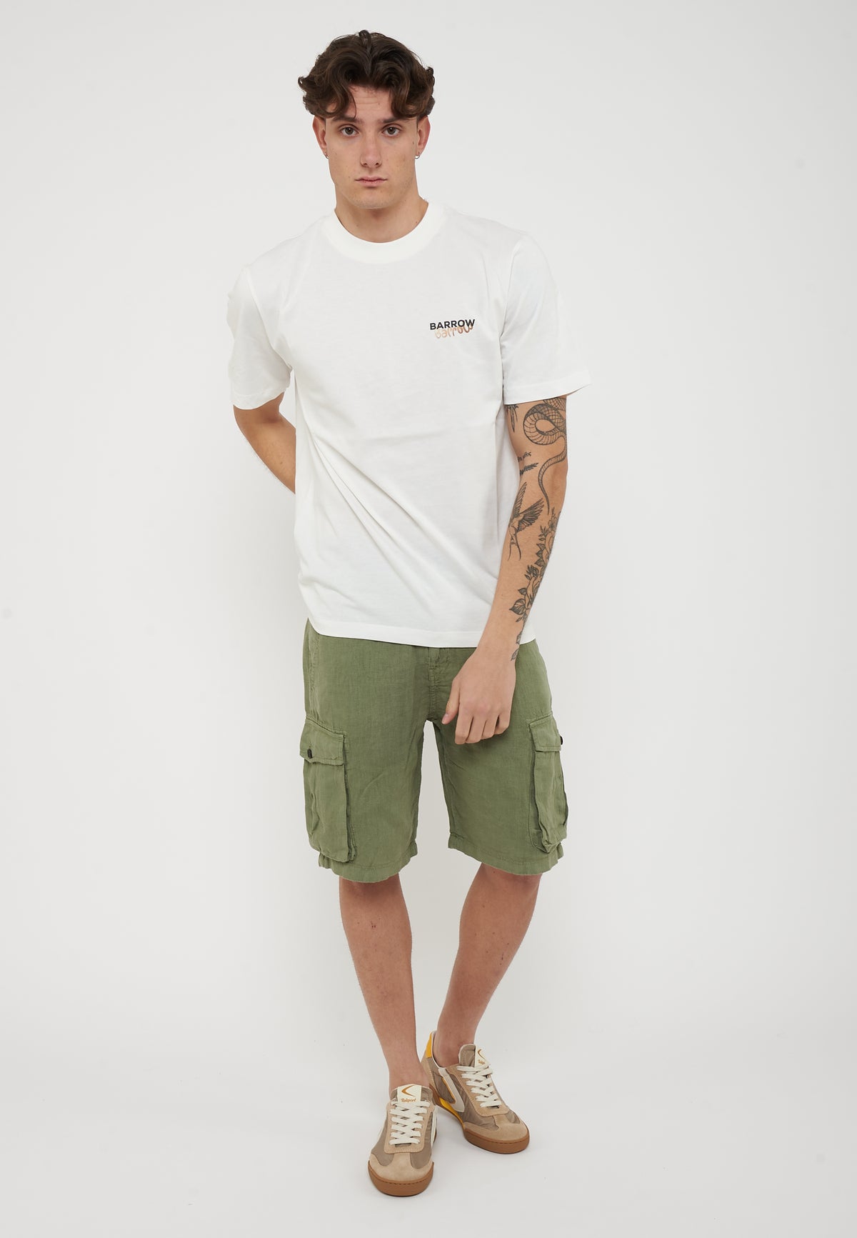 Barrow Jersey T-Shirt Black Coconut 