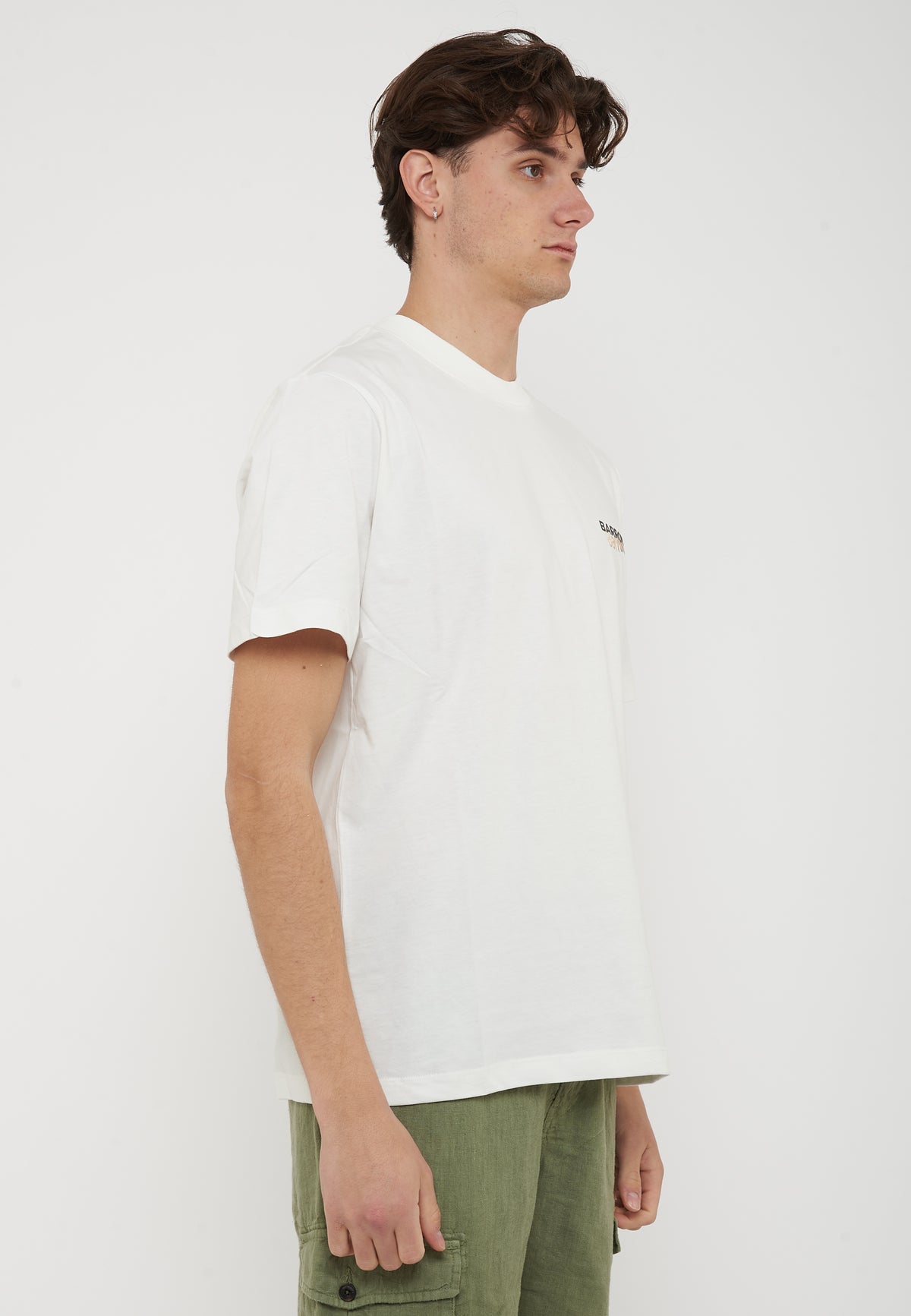 Barrow Jersey T-Shirt Black Coconut 