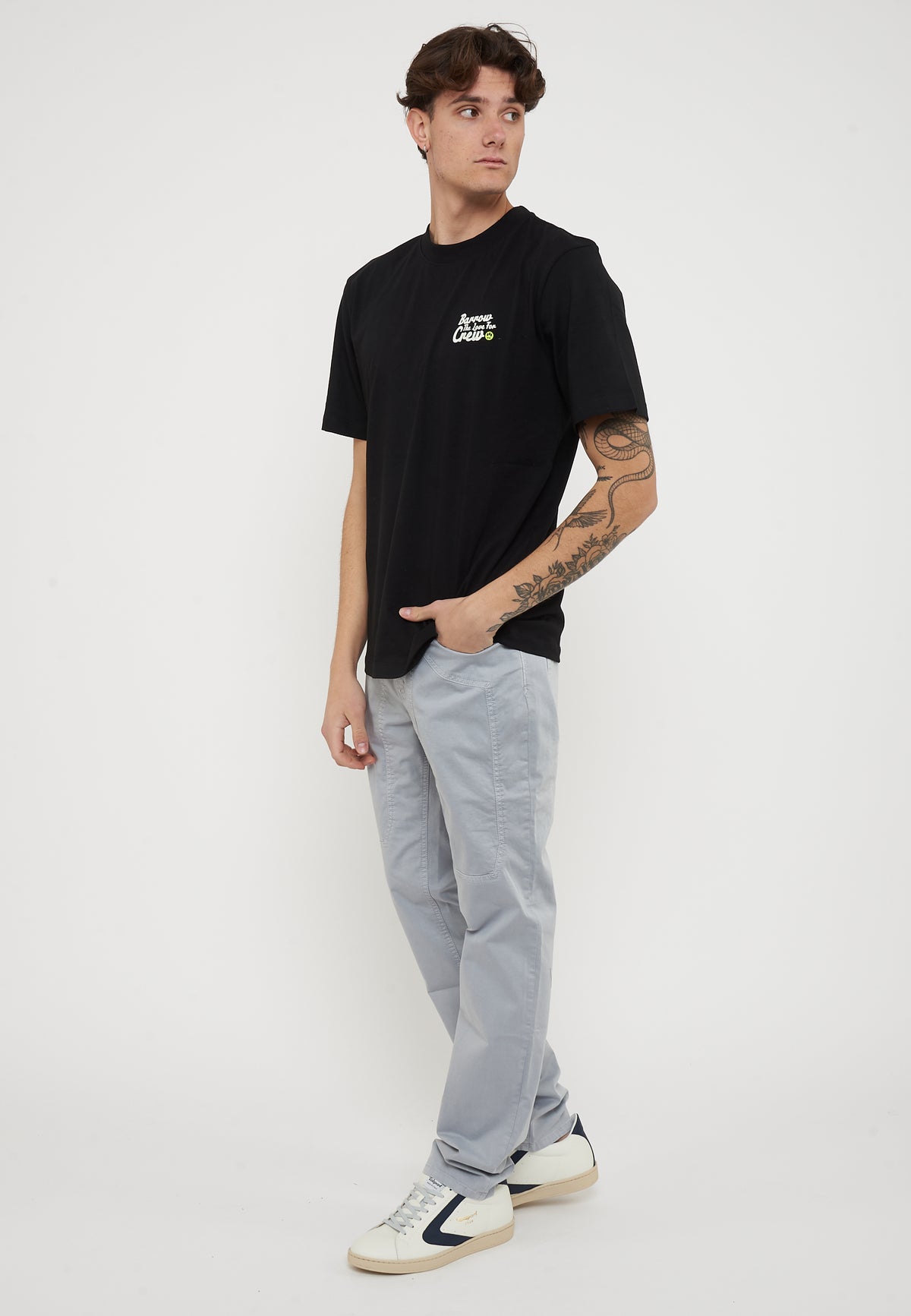 Barrow Jersey T-Shirt Black 
