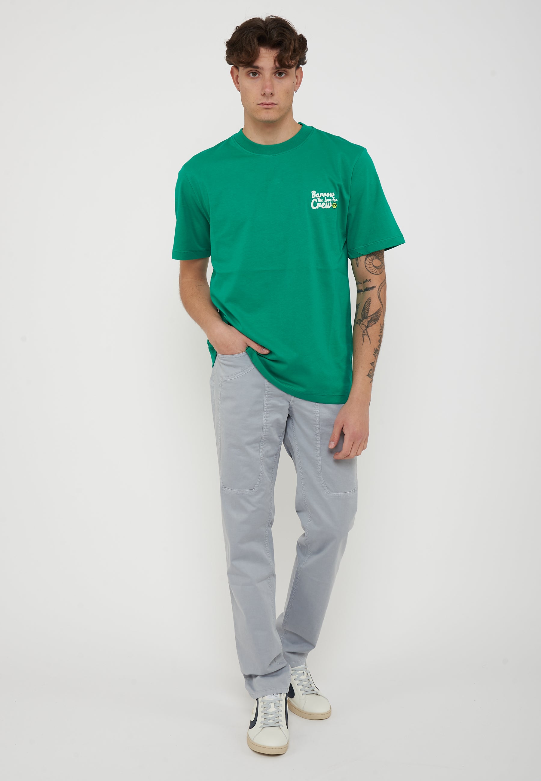 Barrow Jersey T-Shirt Green 
