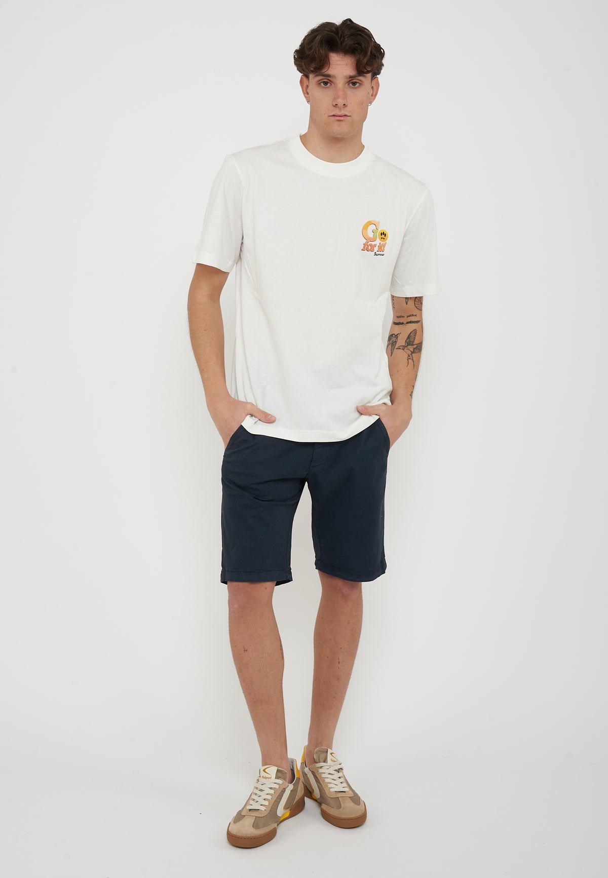 Barrow Jersey T-Shirt Coconut 