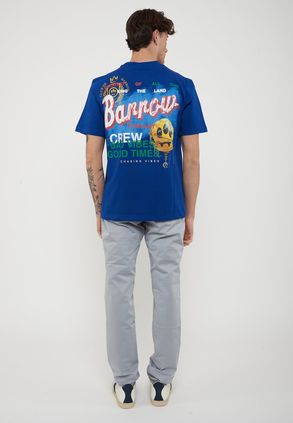 Barrow Jersey T-Shirt Blue Ink 