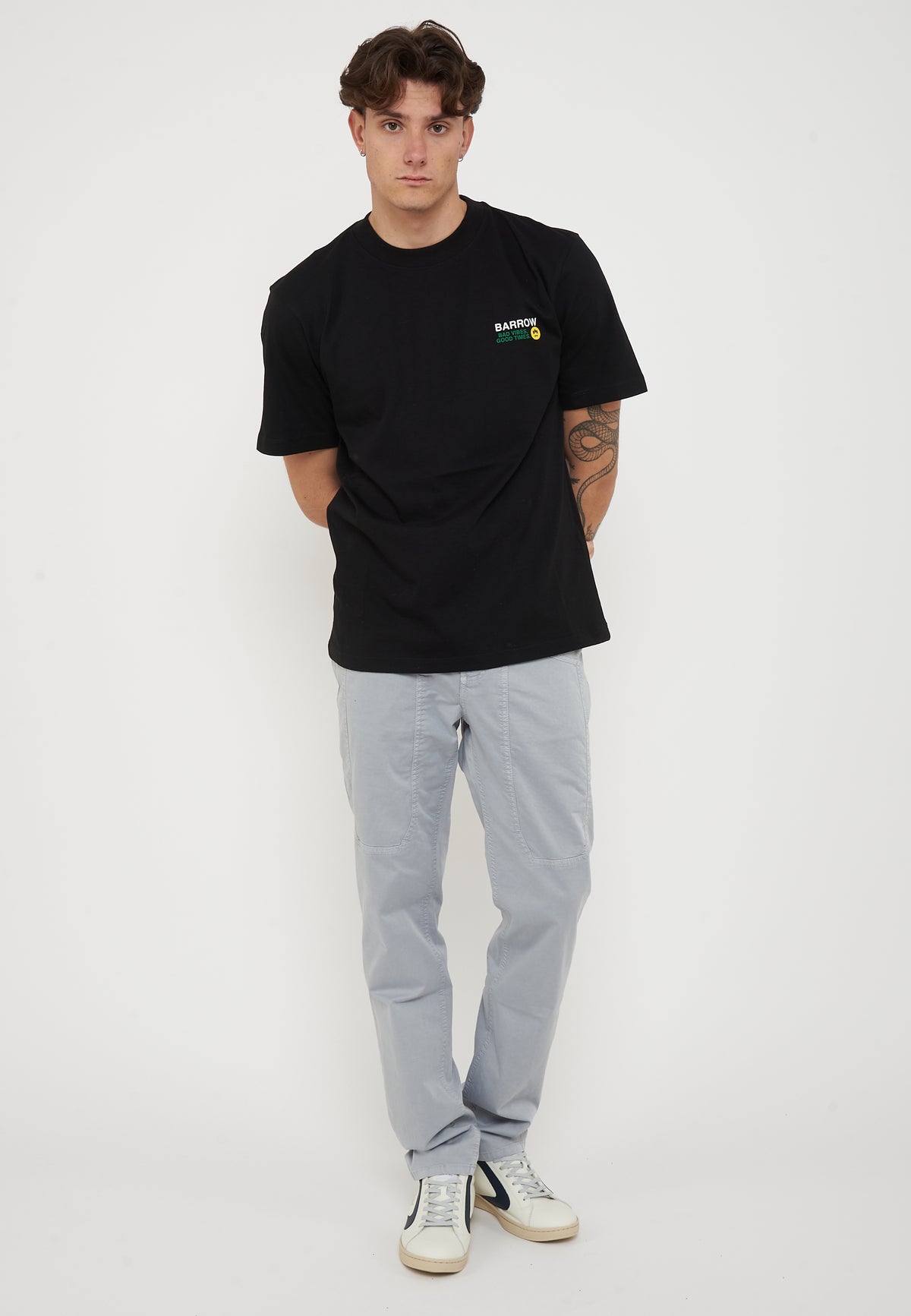 Barrow Jersey T-Shirt Black 