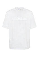 T-Shirt In Tono Bourn Bianco Ottico 