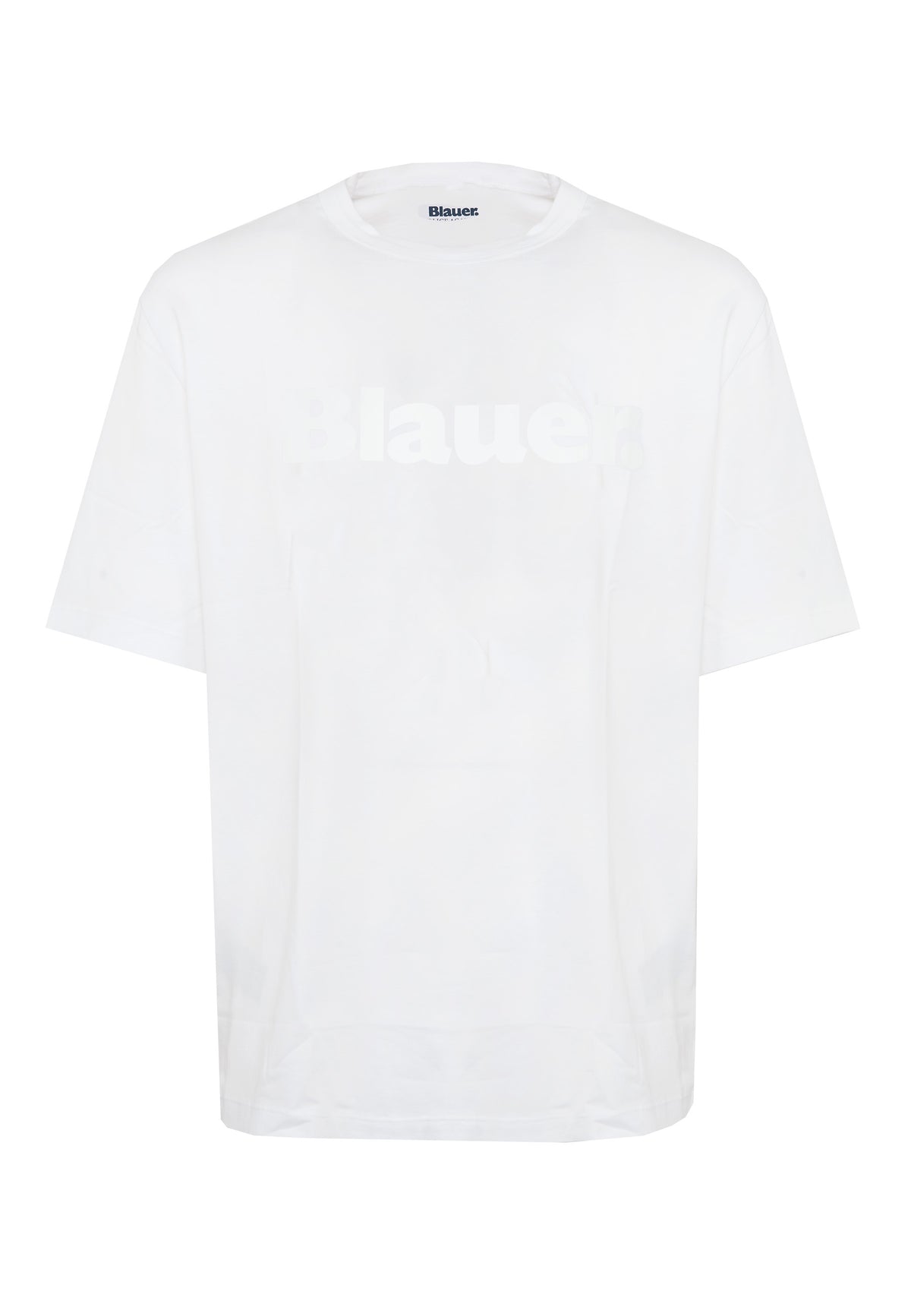 T-Shirt In Tono Bourn Bianco Ottico 