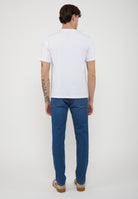T-Shirt In Tono Bourn Bianco Ottico 