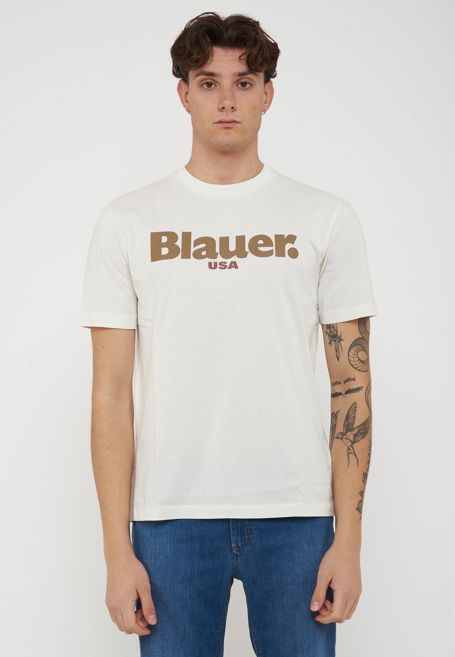 T-Shirt Ernst Bianco Neve 