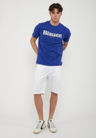 T-Shirt Ernst Blu Clematide 