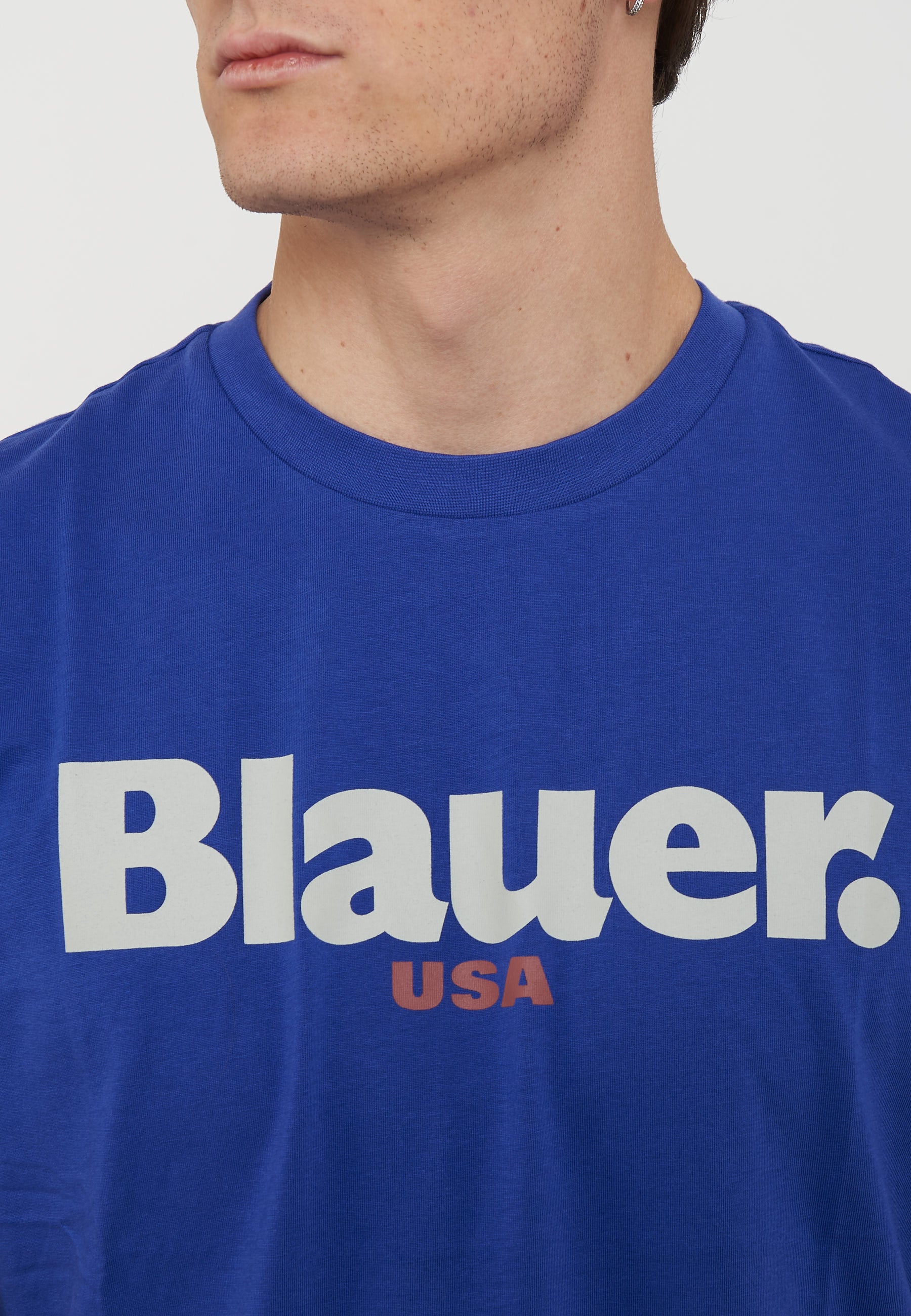 T-Shirt Ernst Blu Clematide 