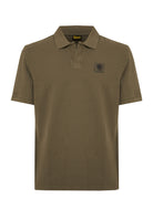 Polo In Piquet Havey Green<BR/> 