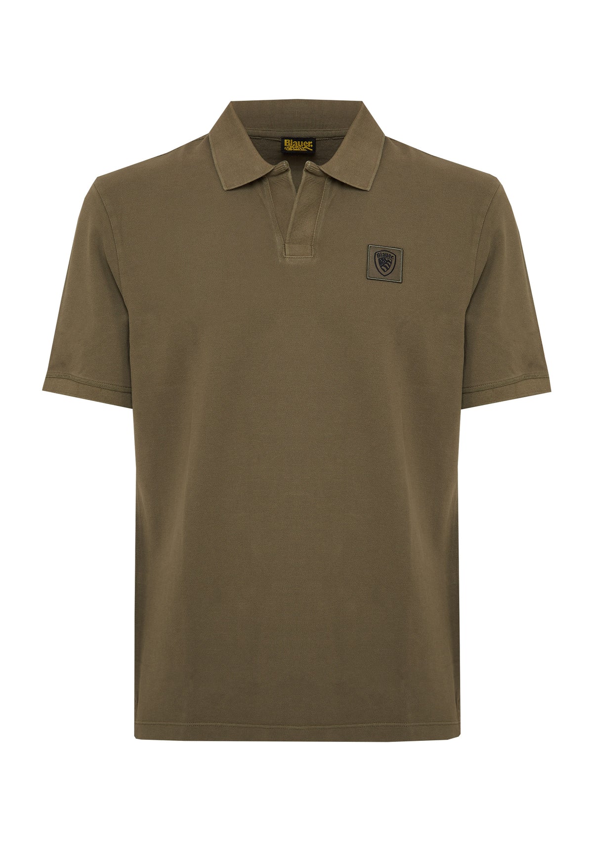Polo In Piquet Havey Green<BR/> 