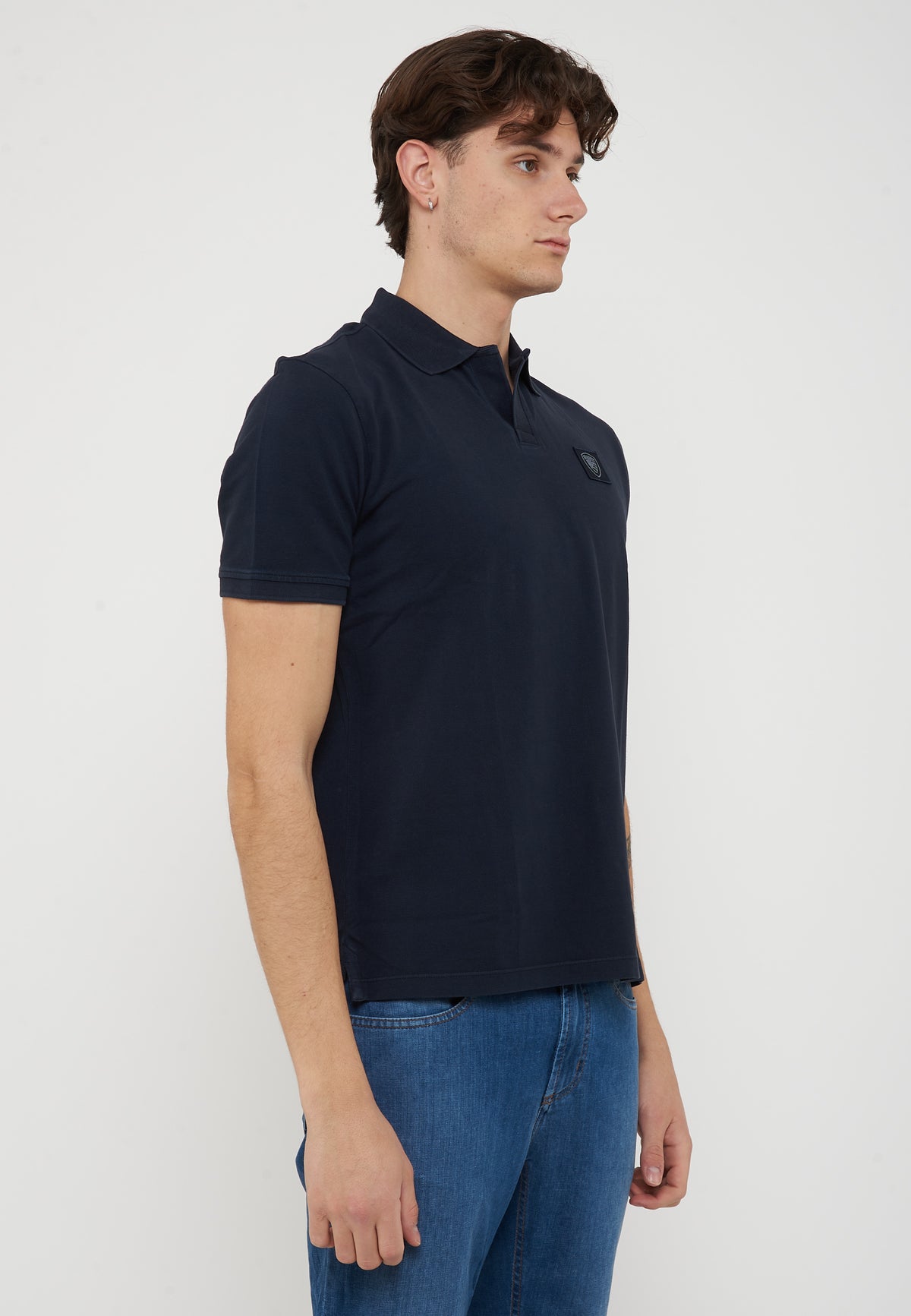 Polo In Piquet Havey Blu 