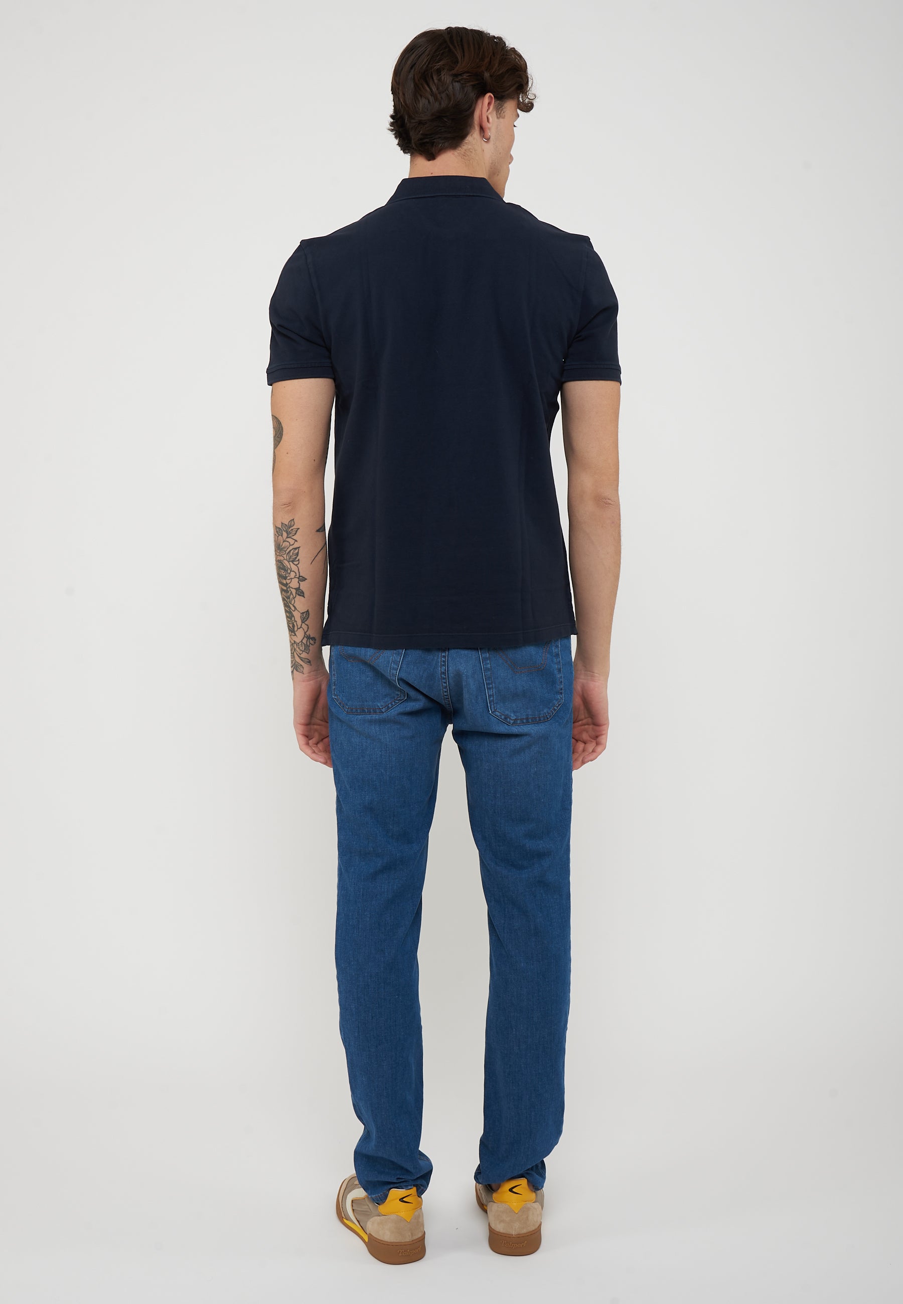 Polo In Piquet Havey Blu 