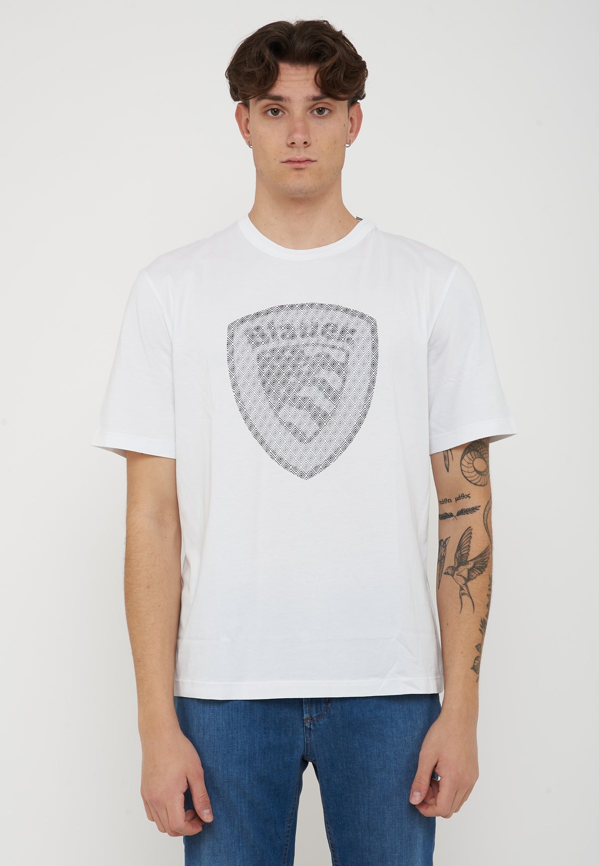 T-Shirt Hopkins Bianco Ottico 