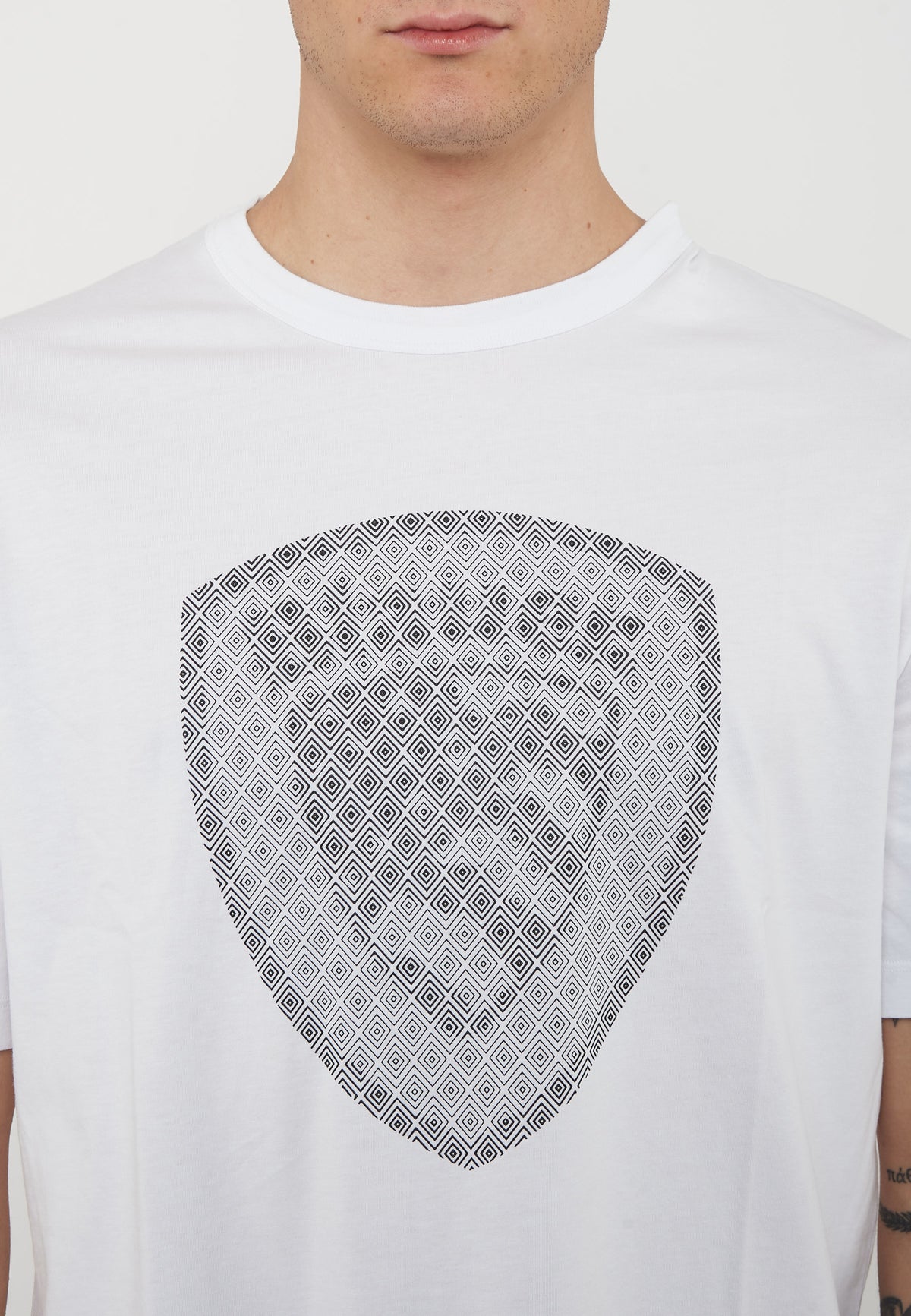 T-Shirt Hopkins Bianco Ottico 