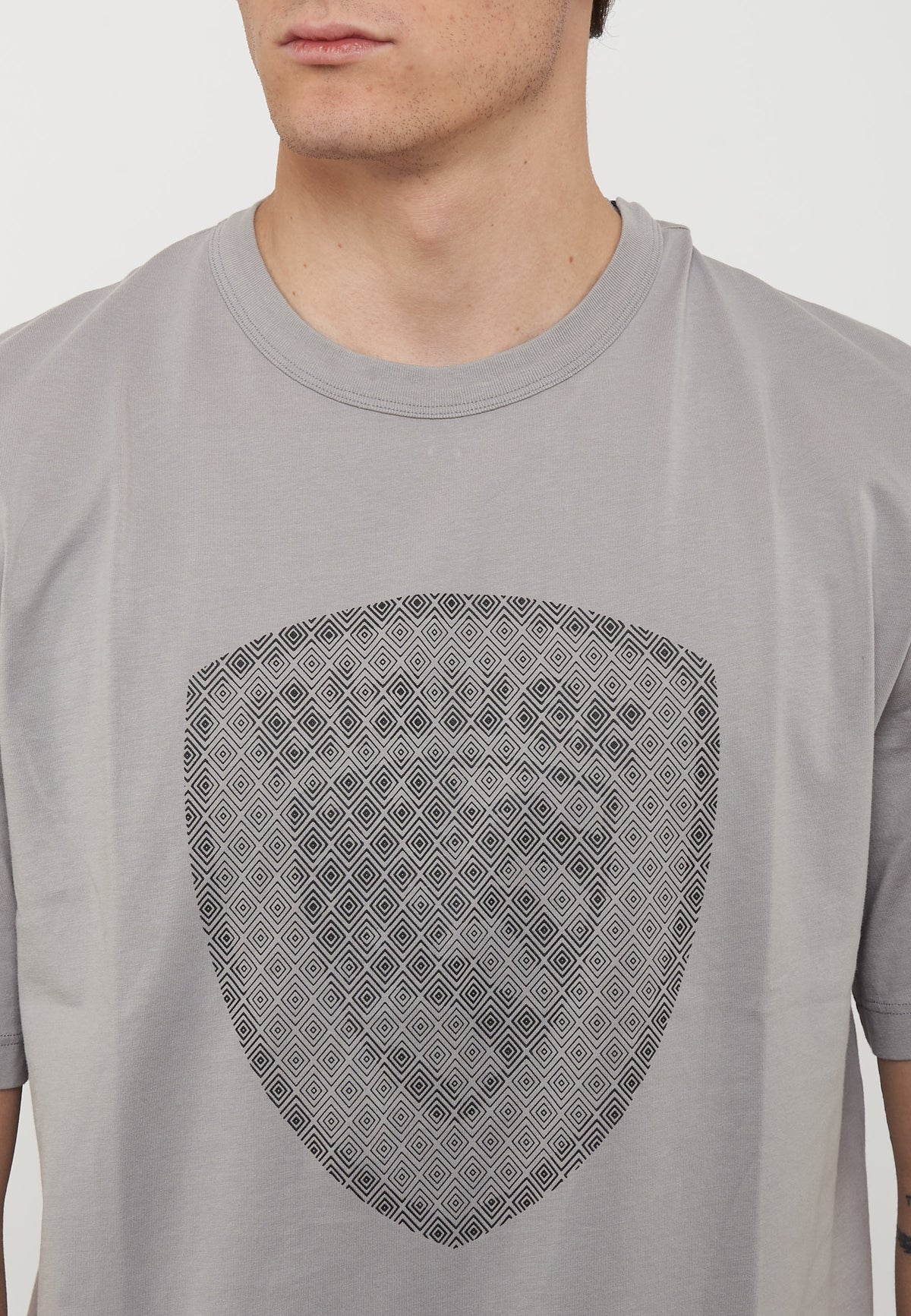 T-Shirt Hopkins Grigio Nebbia 