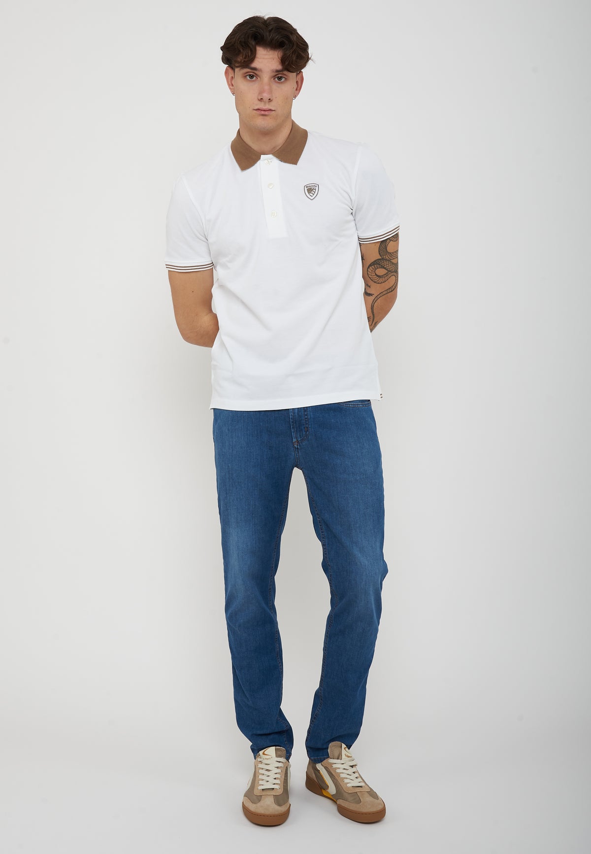 Polo in Piquet Oakland Bianco 
