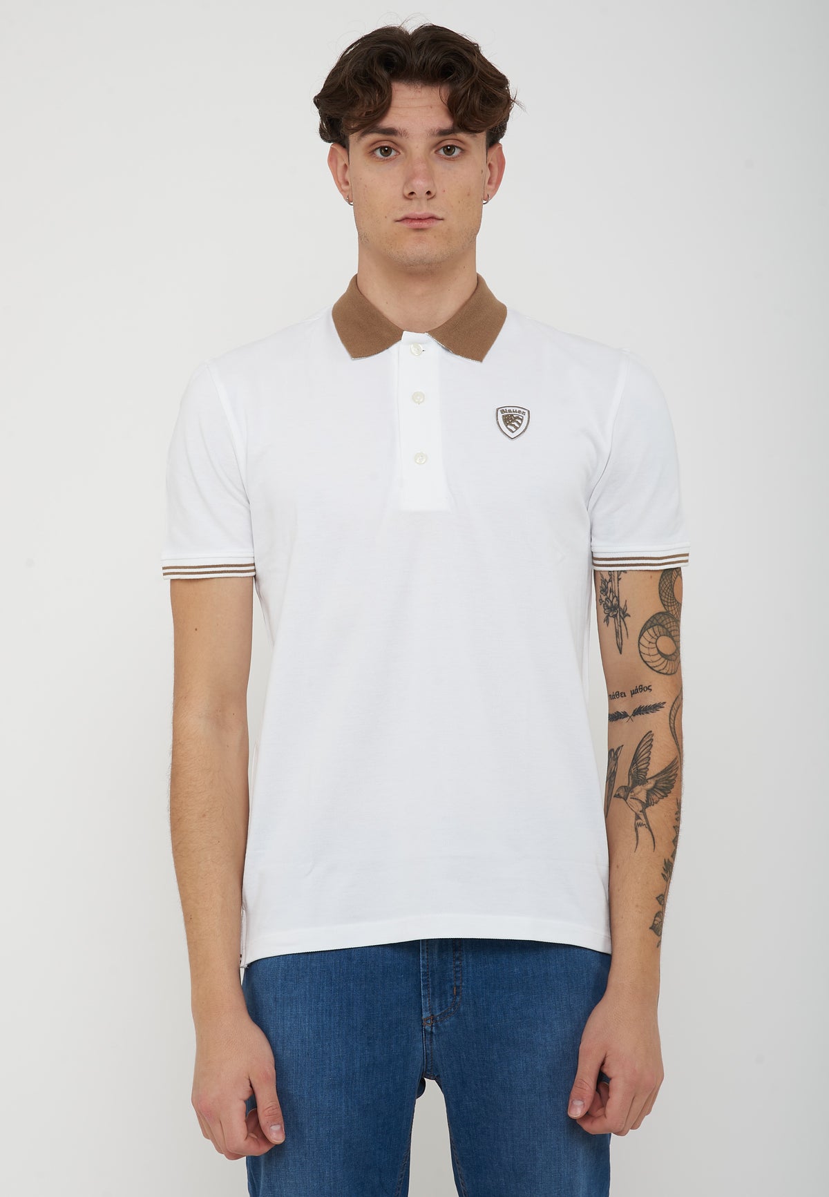 Polo in Piquet Oakland Bianco 