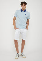 Polo in Piquet Oakland Light Blue 