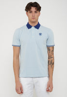 Polo in Piquet Oakland Light Blue 