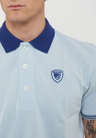 Polo in Piquet Oakland Light Blue 