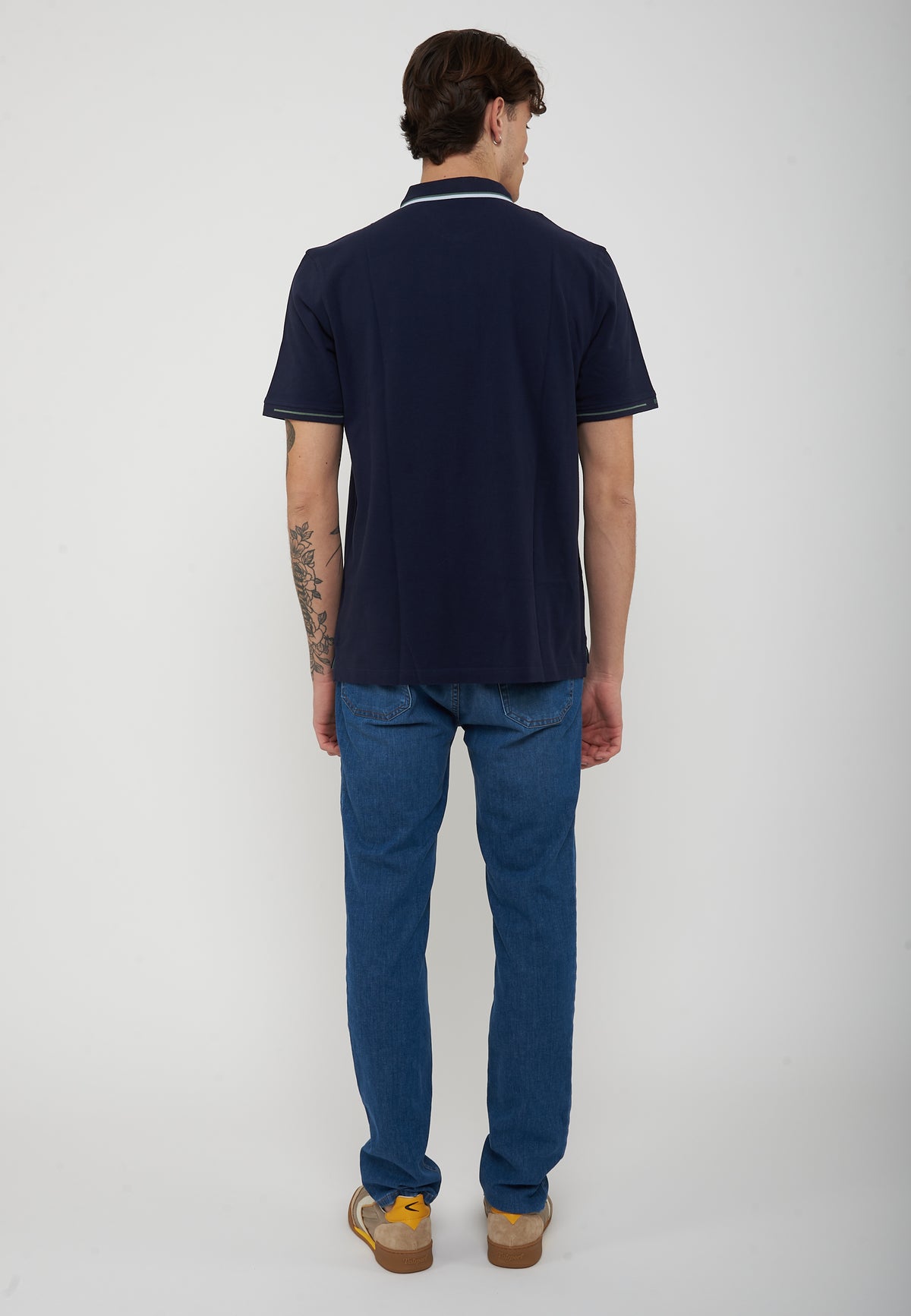 Polo In Piquet Peter Blu 