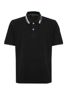 Polo Con Ricamo Sul Colletto Ransom Nero 