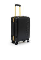 Trolley Blauer Cabin02 black in ABS rigido ad alta resistenza.<BR/> 
