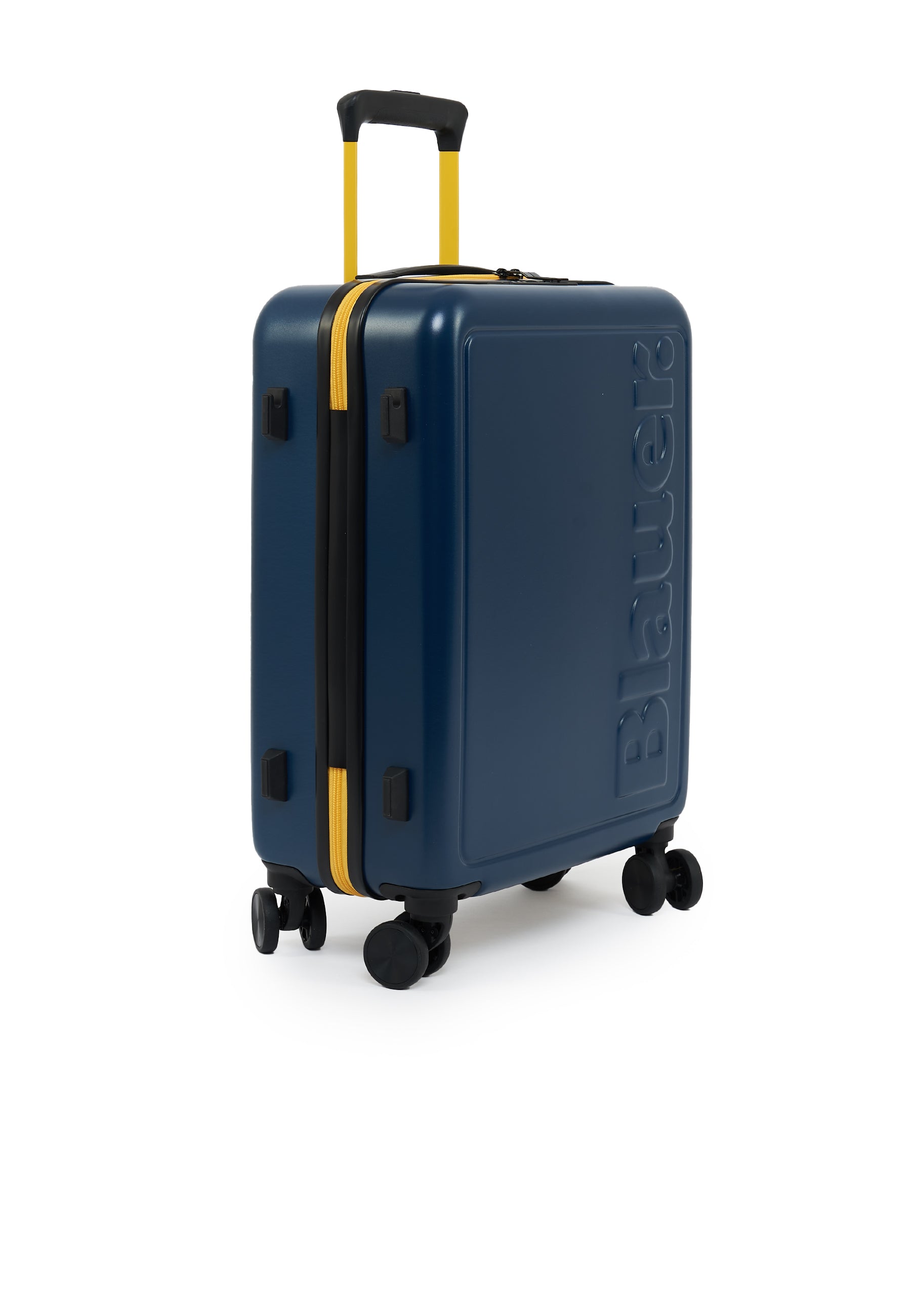 Trolley Blauer Cabin02 navy in ABS rigido ad alta resistenza.<BR/> 