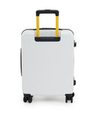 Trolley Blauer Cabin02 white in ABS rigido ad alta resistenza.<BR/> 