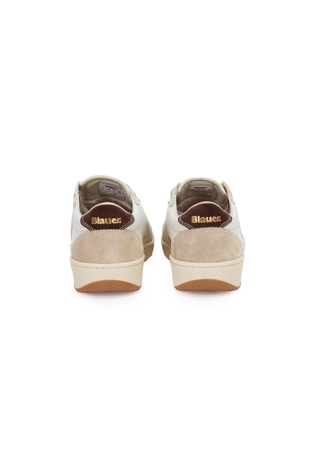 Sneaker Olympia White Brown 