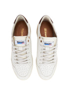 Sneaker Olympia White Brown 