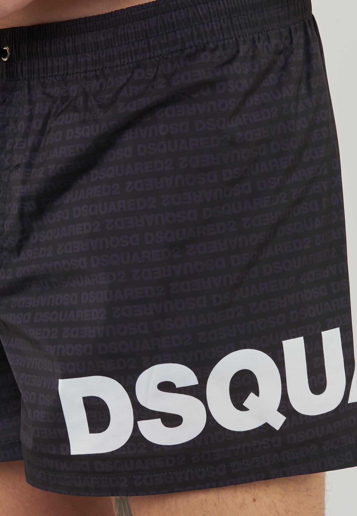 Boxer Mare Midi Con Logo Dsquared2 