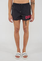 Boxer Mare Midi Con Logo Dsquared2 