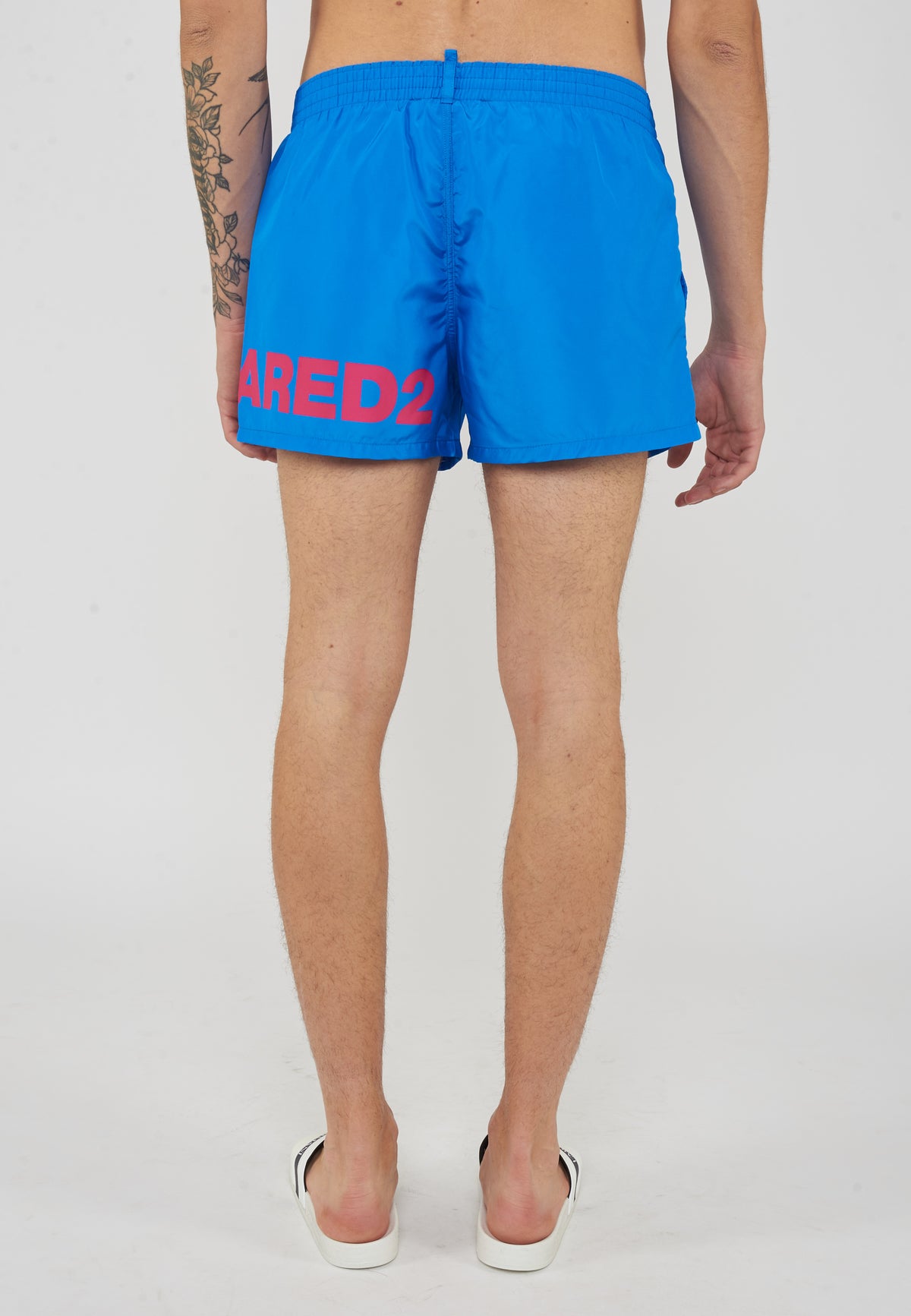 Boxer Mare Midi Con Logo Dsquared2 