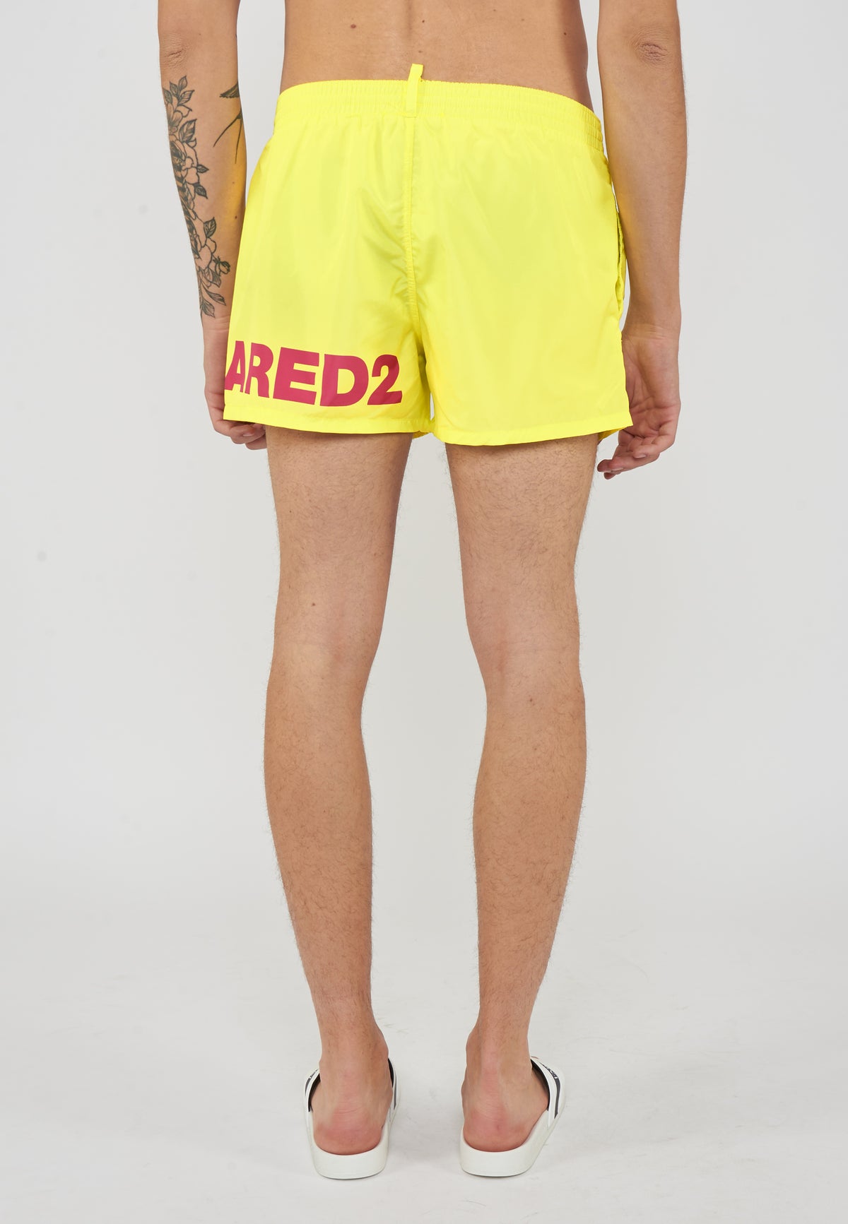 Boxer Mare Midi Con Logo Dsquared2 