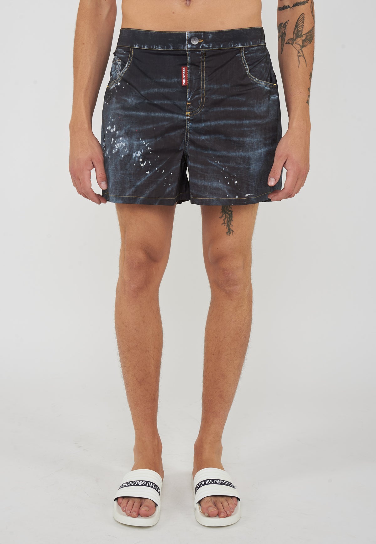 Boxer Mare Five Pockets Stile Denim 