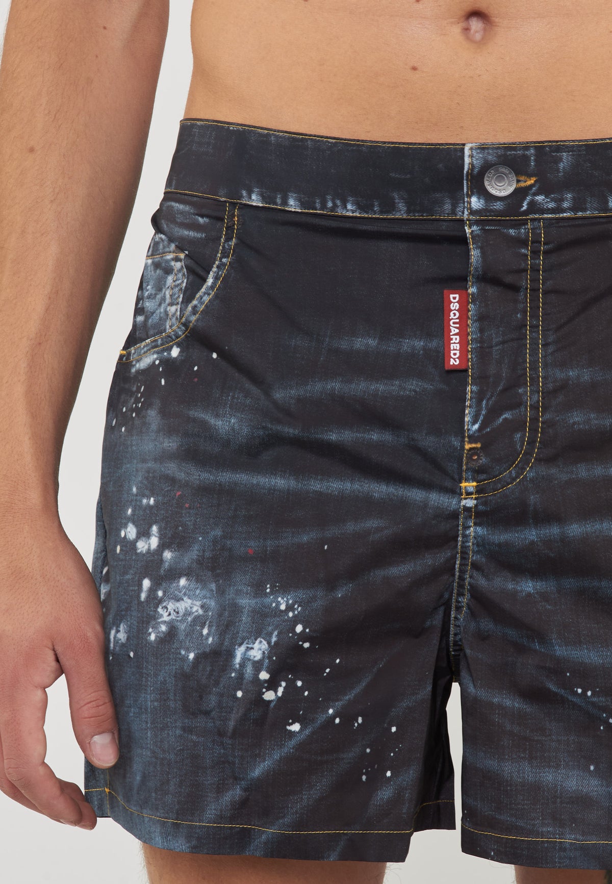 Boxer Mare Five Pockets Stile Denim 