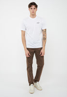 T-shirt Logo Series in jersey di cotone White 