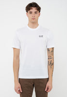 T-shirt Logo Series in jersey di cotone White 